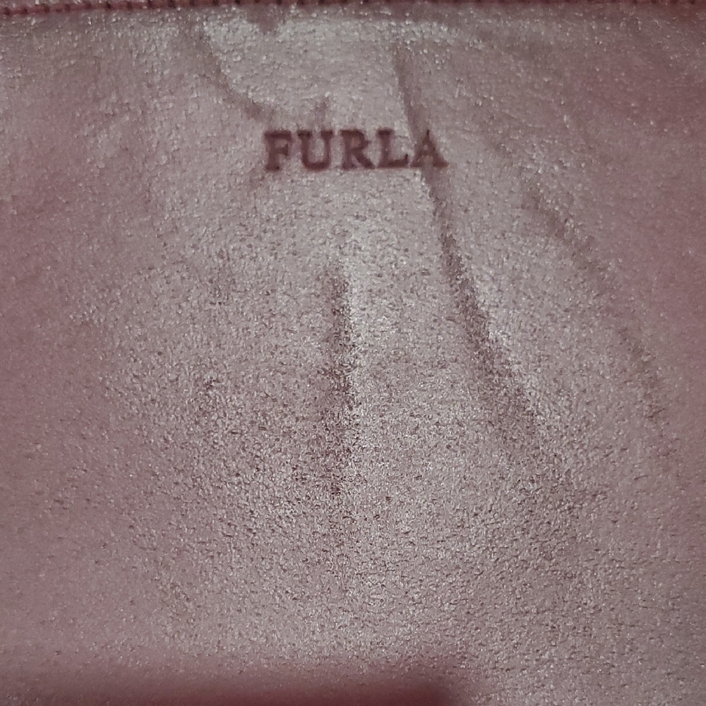 Nwot Furla Deep Burgundy Tote Bag - Picture 4 of 14
